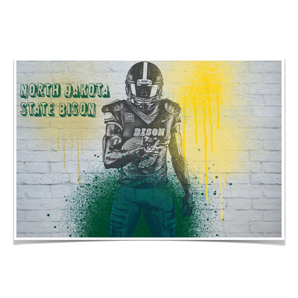 North Dakota State Bison - NDSU Graffiti on Sale