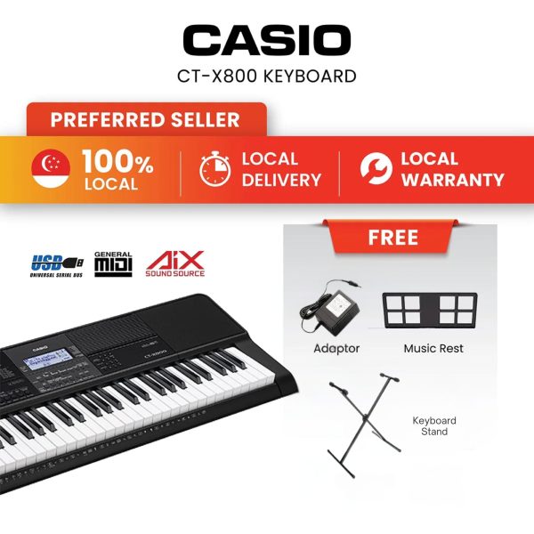 Casio CT-X800 keyboard Fashion