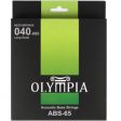 Olympia ABS 65 Acoustic Bass Strings (040-095) 80 20 Bronze Cheap