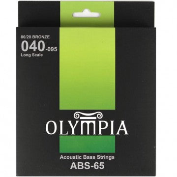 Olympia ABS 65 Acoustic Bass Strings (040-095) 80 20 Bronze Cheap