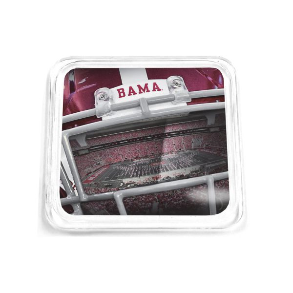 Alabama Crimson Tide - Bama Helmet Drink Coaster Online