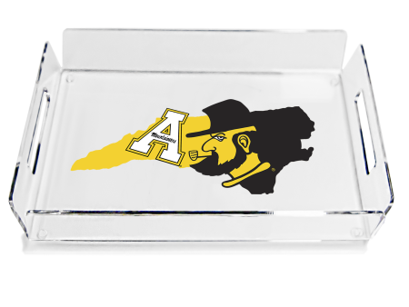 Appalachian State Mountaineers  -  Yosef Logo Decorative Serving Tray Fashion