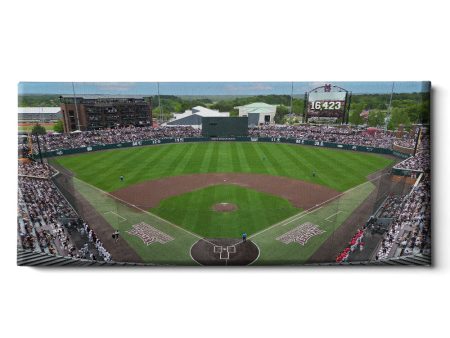 Mississippi State Bulldogs - NCAA Baseball Attendance Record Mississippi State Panoramic Fashion