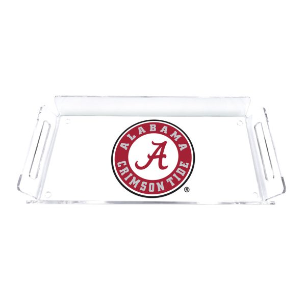 Alabama Crimson Tide - Alabama Crimson Tide Decorative Serving Tray Hot on Sale