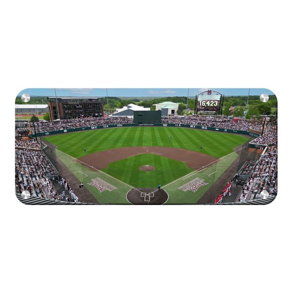 Mississippi State Bulldogs - NCAA Baseball Attendance Record Mississippi State Panoramic Fashion