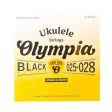 Olympia XP-U2528 B Ukulele String Black Nylon Soprano Concert (Explore Series) Online Hot Sale