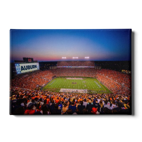 Auburn Tigers - Auburn Sunset over Jordan Hare Stadium Online now