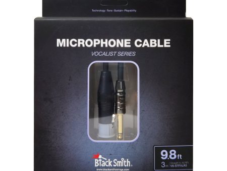 Black Smith VS-XLRFTXLRM3 Mic Cable 3M - XLR (Female) to XLR (Male) Cheap