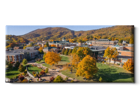 Appalachian State Mountaineers - Campus Fall Colors Panoramic Online