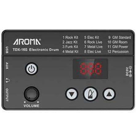 AROMA TDX-16S Electronic Drum Kit Online