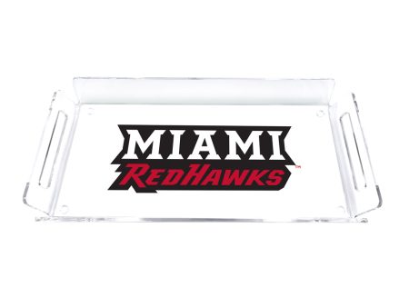 Miami RedHawks - Miami RedHawks Word Decorative Tray For Sale