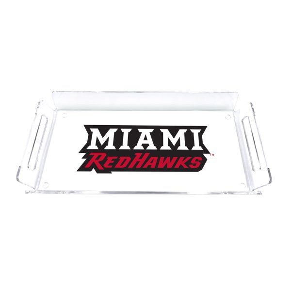 Miami RedHawks - Miami RedHawks Word Decorative Tray For Sale