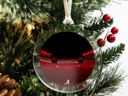 Alabama Crimson Tide - Alabama Crimson Lights Ornament & Bag Tag Discount