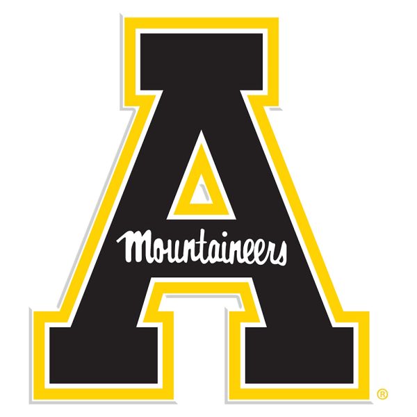 Appalachian State Mountaineers - App State Mountaineers Logo Single Layer Dimensional For Discount