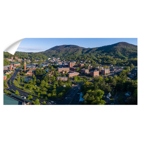 Appalachian State Mountaineers - Campus Aerial Panoramic on Sale