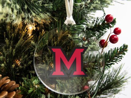 Miami RedHawks - Miami U Logo Bag Tag & Ornament Supply