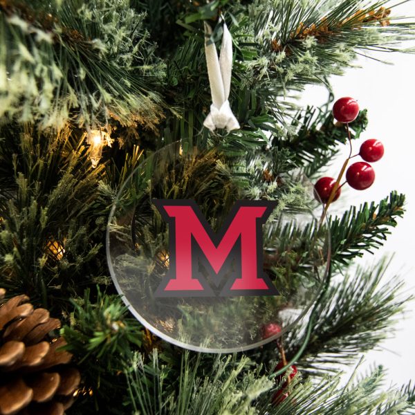 Miami RedHawks - Miami U Logo Bag Tag & Ornament Supply