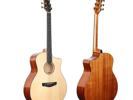 Sevillana 2101 Acoustic Grand Auditorium w cutaway with Bag Cheap