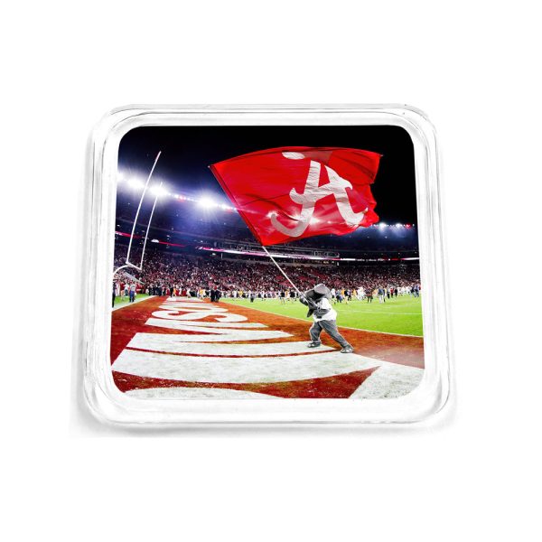 Alabama Crimson Tide - Big Al Crimson Tide Win Drink Coaster For Discount