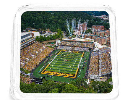 Appalachian State Mountaineers - Welcome to the Rock Drink Coaster Online Hot Sale