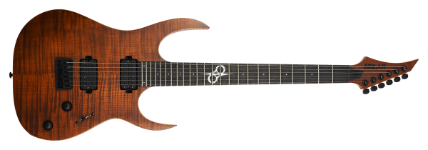 SOLAR S2.6FWA Electric Guitar - Flame Walnut Matte Online Hot Sale