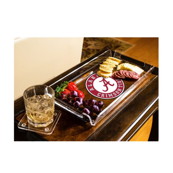 Alabama Crimson Tide - Alabama Crimson Tide Decorative Serving Tray Hot on Sale