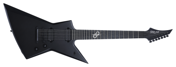 SOLAR E2.7C Electric Guitar - Carbon Black Matte Online