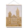 Auburn Tigers - Samford Hall Vintage Sketch For Cheap