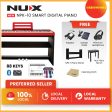 NUX Digital Piano -NPK-10 (Red) - with wooden stand (Black) NPS-1 Hot on Sale