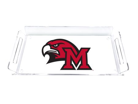 Miami RedHawks - M RedHawks Logo Decorative Tray Discount