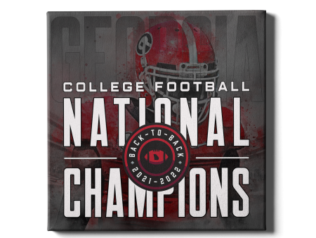 Georgia Bulldogs - Back-to-Back National Champions Fashion