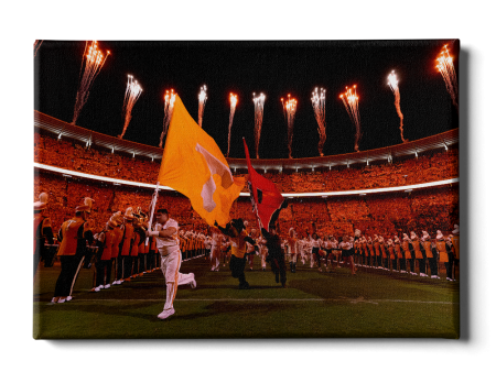 Tennessee Volunteers - Running through the T Light Up Checkerboard Neyland Sale