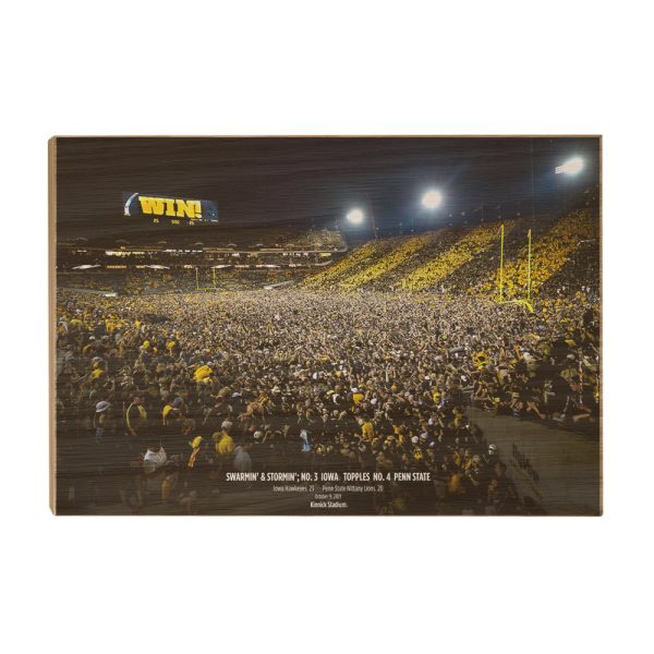 Iowa Hawkeyes - Swarmin  & Stormin  Kinnick Stadium Online