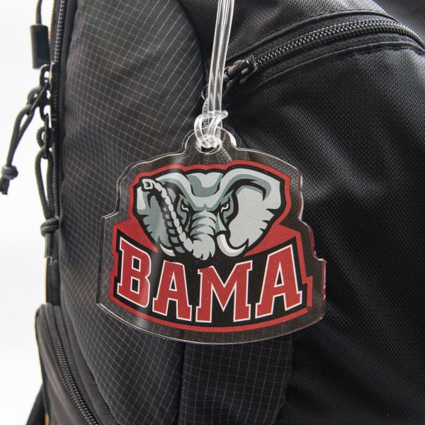 Alabama Crimson Tide - BAMA Dimensional Ornament & Bag Tag Supply