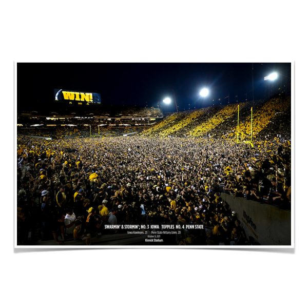 Iowa Hawkeyes - Swarmin  & Stormin  Kinnick Stadium Online