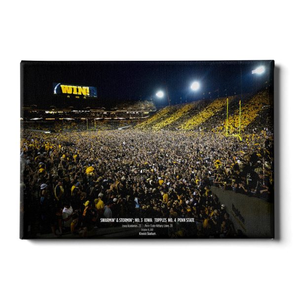 Iowa Hawkeyes - Swarmin  & Stormin  Kinnick Stadium Online