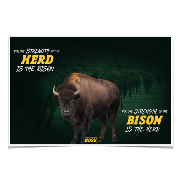 North Dakota State Bison - For the Strength of the Herd Supply