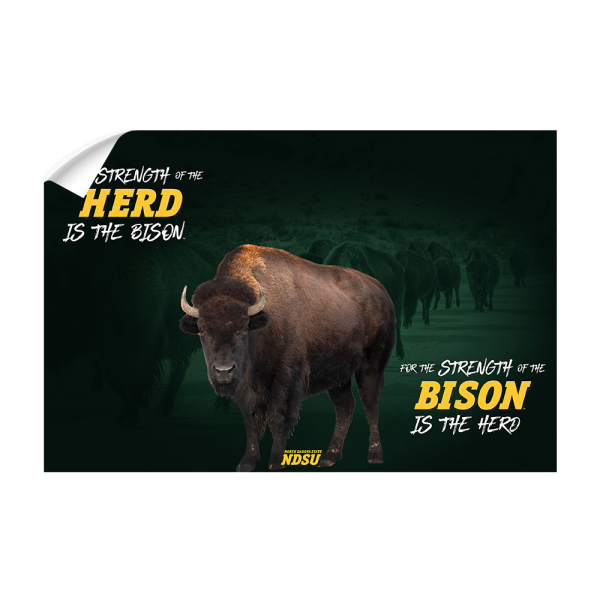 North Dakota State Bison - For the Strength of the Herd Supply