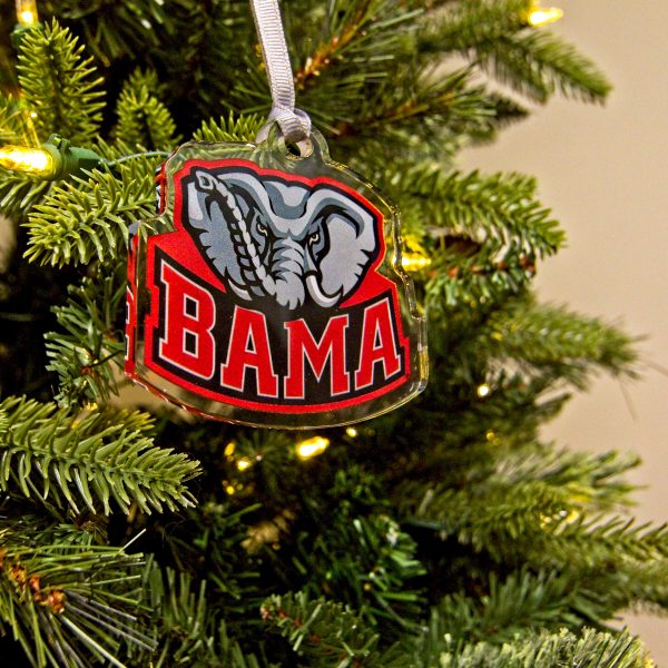 Alabama Crimson Tide - BAMA Dimensional Ornament & Bag Tag Supply