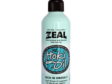 $5 OFF: Zeal Pure Natural New Zealand Hoki Fish Oil Cat & Dog Supplement 225ml Discount