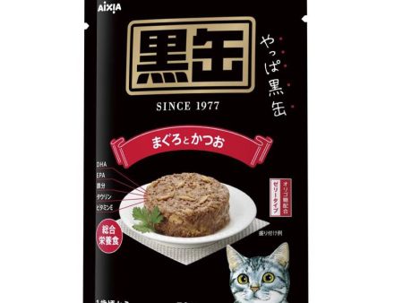 15% OFF: Aixia Kuro-Can Tuna & Skipjack Grain-Free Adult Pouch Cat Food 70g x 12 Online Hot Sale